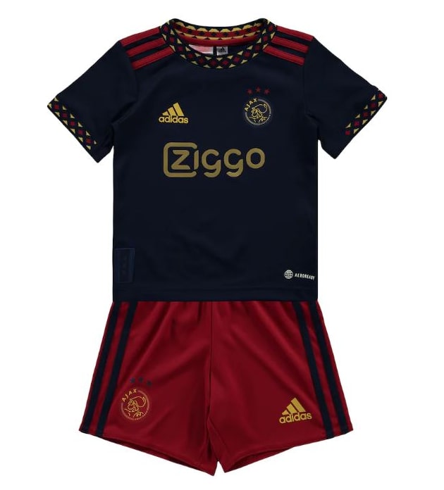 Ajax Amsterdam Extérieur 2022/23 Junior Kit - Cliquez sur l'image pour la fermer