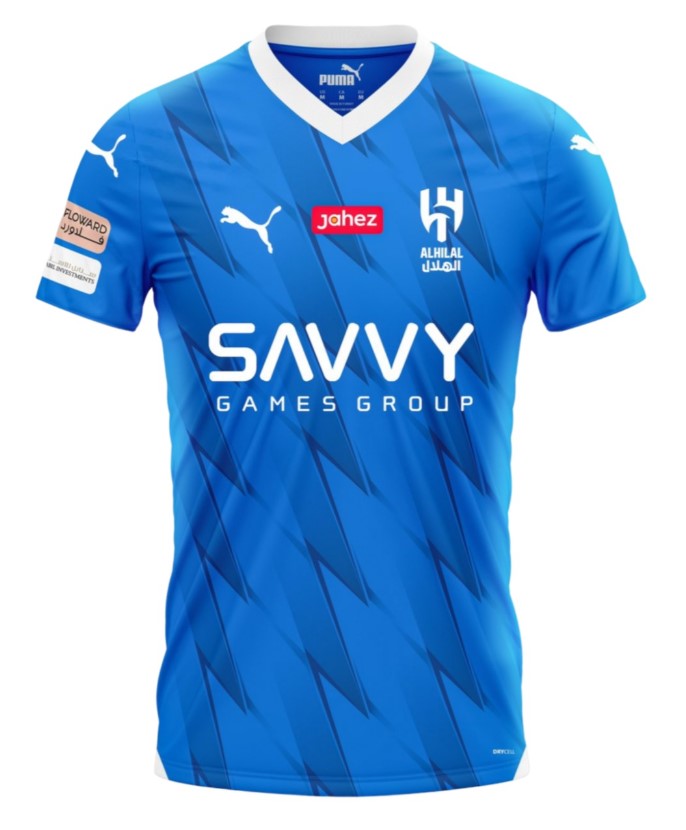 Maillot Al Hilal Domicile 2023/24 - Cliquez sur l'image pour la fermer