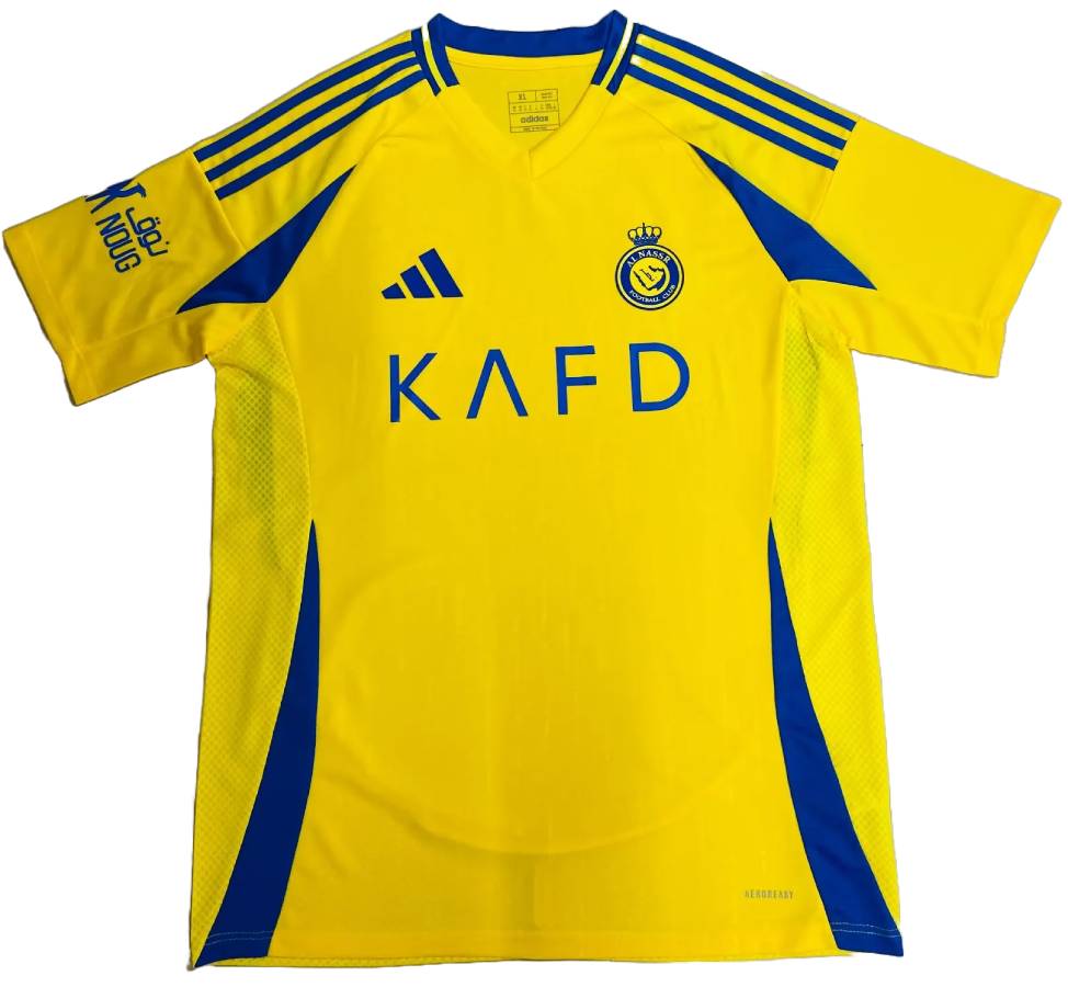 Maillot Al-Nassr Domicile 2024/25 - Cliquez sur l'image pour la fermer