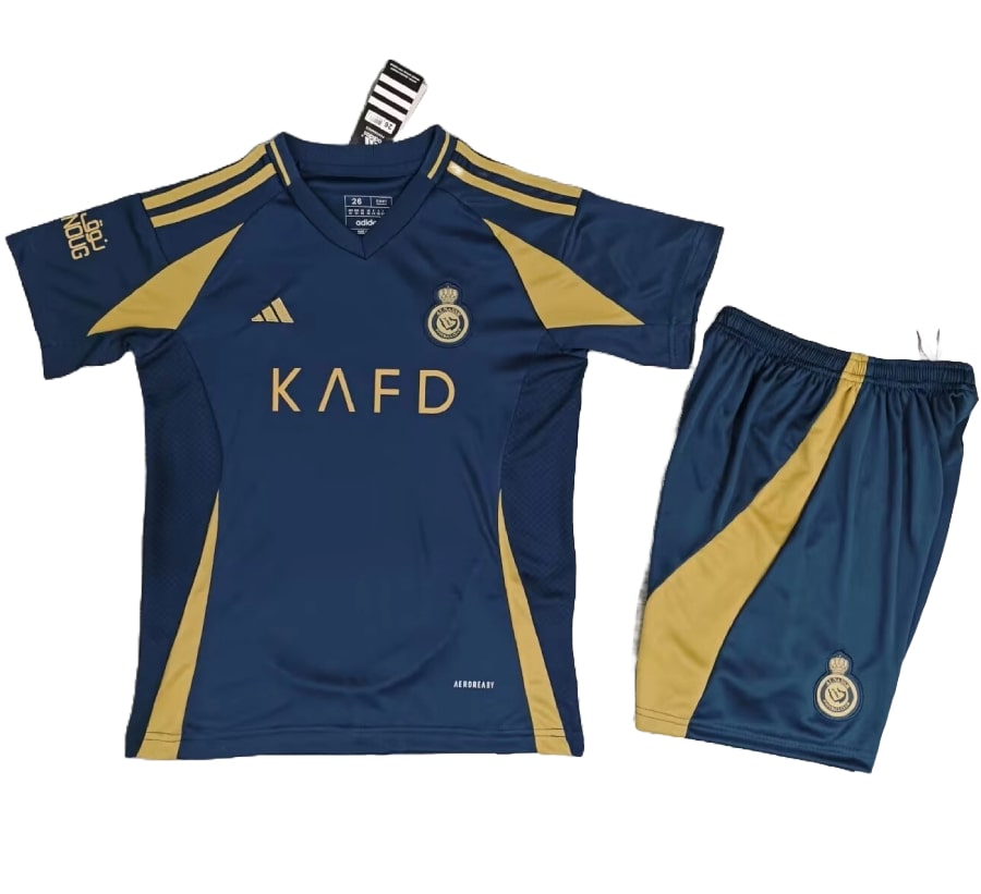 Al-Nassr Extérieur 2024/25 Junior Kit - Cliquez sur l'image pour la fermer