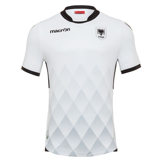 Maillot Albanie Extérieur 2017 - Cliquez sur l'image pour la fermer