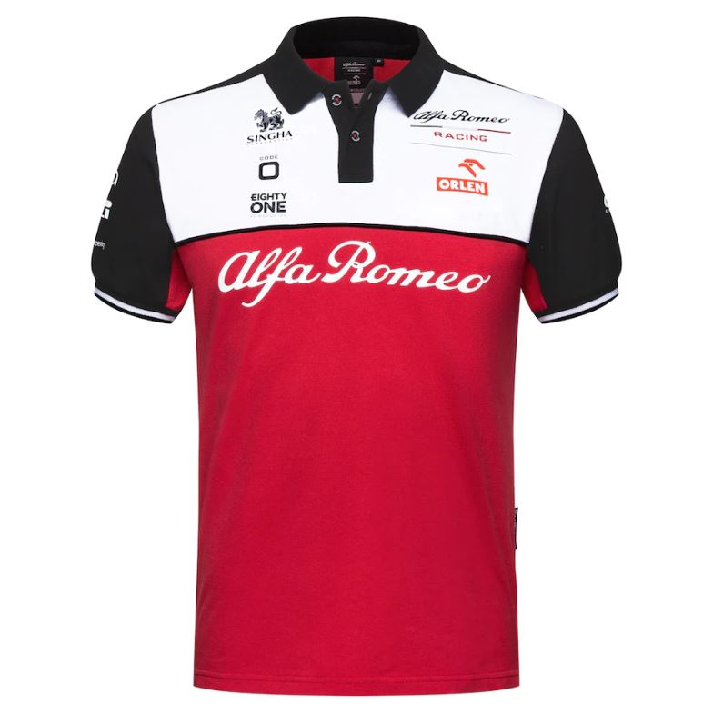 Polo Alfa Romeo Sauber 2022 - Cliquez sur l'image pour la fermer