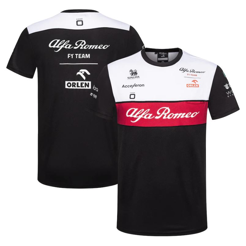 T-Shirt Équipe Alfa Romeo Sauber 2022 - Cliquez sur l'image pour la fermer