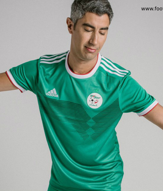 Maillot Algérie Extérieur 2019 - Cliquez sur l'image pour la fermer