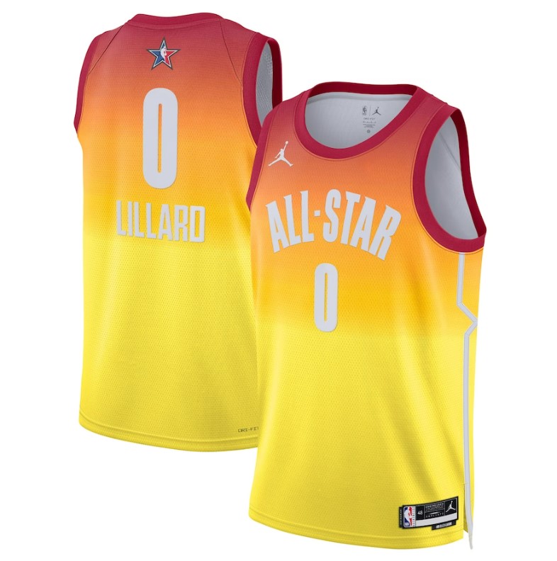 Damian Lillard - 2022 All-Star Orange - Cliquez sur l'image pour la fermer