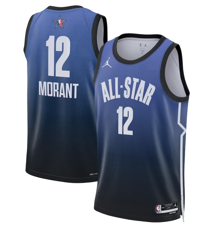 Ja Morant - 2022 All-Star Blue - Cliquez sur l'image pour la fermer