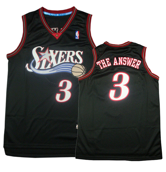 Allen Iverson 'The Answer', Philadelphia 76ers - Cliquez sur l'image pour la fermer