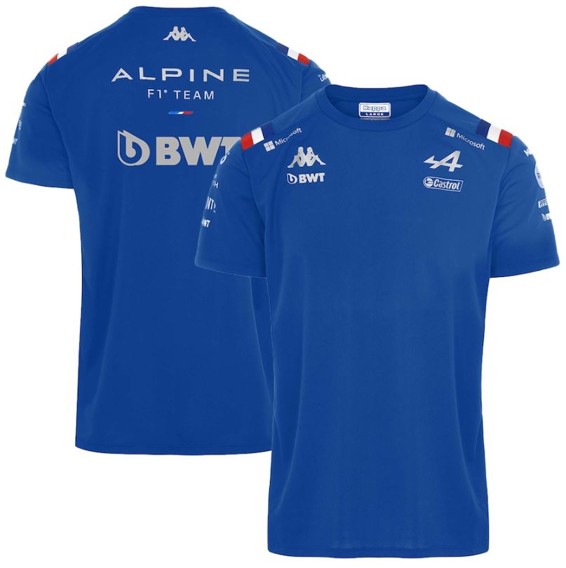 T-Shirt Équipe Alpine F1 Team 2022 - Cliquez sur l'image pour la fermer