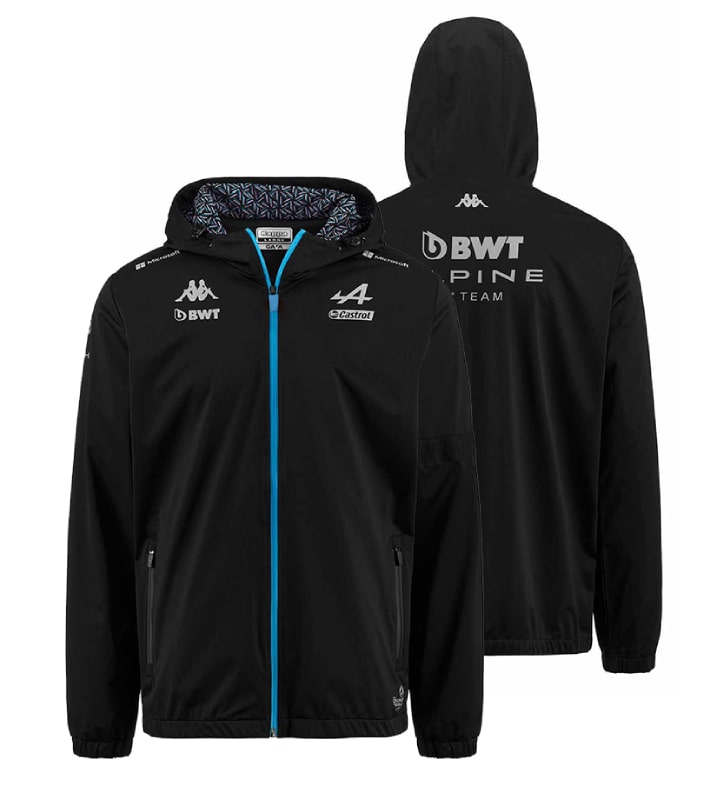 Veste zippé à capuche BWT Alpine F1 2024 - Cliquez sur l'image pour la fermer