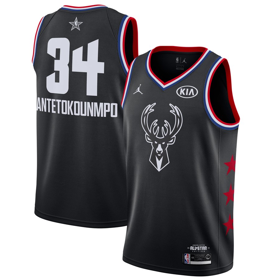 Giannis Antetokounmpo - 2019 All-Star Black - Cliquez sur l'image pour la fermer