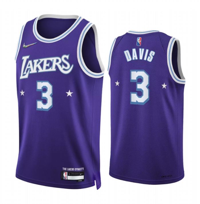 Anthony Davis, Los Angeles Lakers 2021/22 - City Edition - Cliquez sur l'image pour la fermer