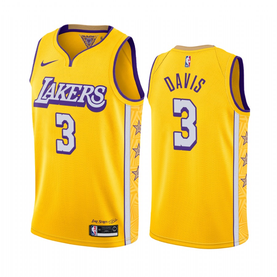 Anthony Davis, Los Angeles Lakers 2019/20 - City Edition - Cliquez sur l'image pour la fermer