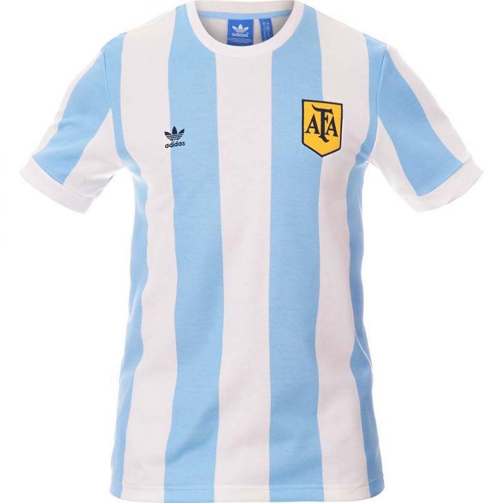 Maillot Argentine Coupe du Monde 1978 - Cliquez sur l'image pour la fermer