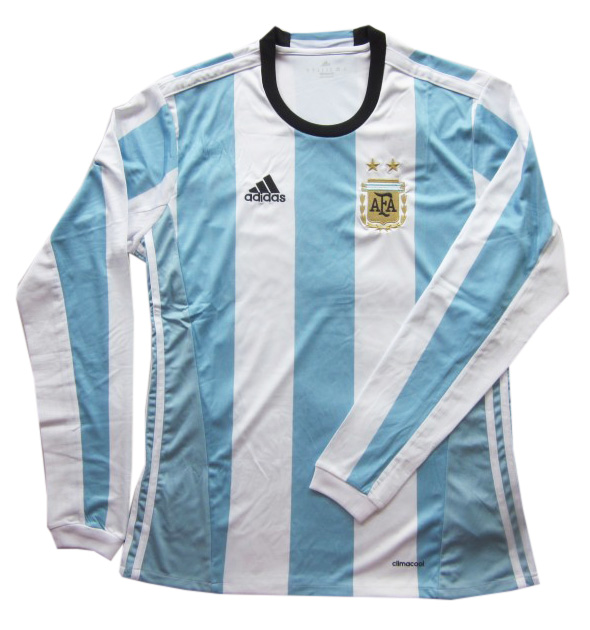 Maillot Argentine Domicile 2016 ML - Cliquez sur l'image pour la fermer
