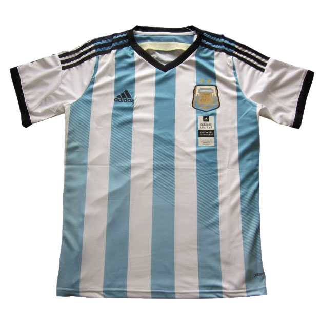 Maillot Argentine Domicile 2014 - Cliquez sur l'image pour la fermer