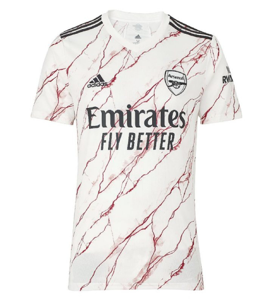 Maillot Arsenal Extérieur 2020/21 - Cliquez sur l'image pour la fermer