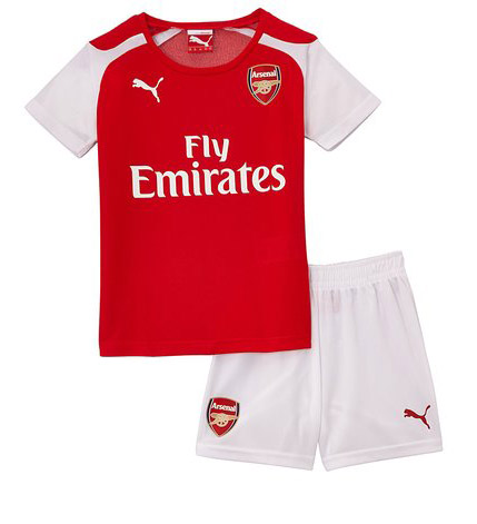 Kit Junior Arsenal Domicile 2014/15 - Cliquez sur l'image pour la fermer