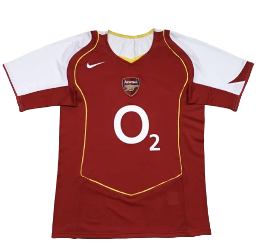 Maillot Arsenal Domicile 2004-05 - Cliquez sur l'image pour la fermer