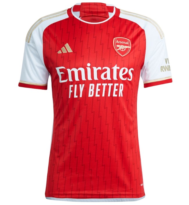 Maillot Arsenal Domicile 2023/24 - Cliquez sur l'image pour la fermer