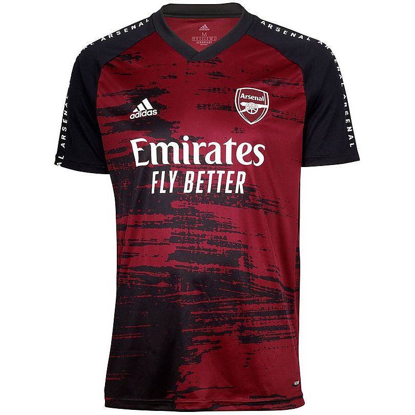 Maillot Pre-match Arsenal 2020/21 - Cliquez sur l'image pour la fermer