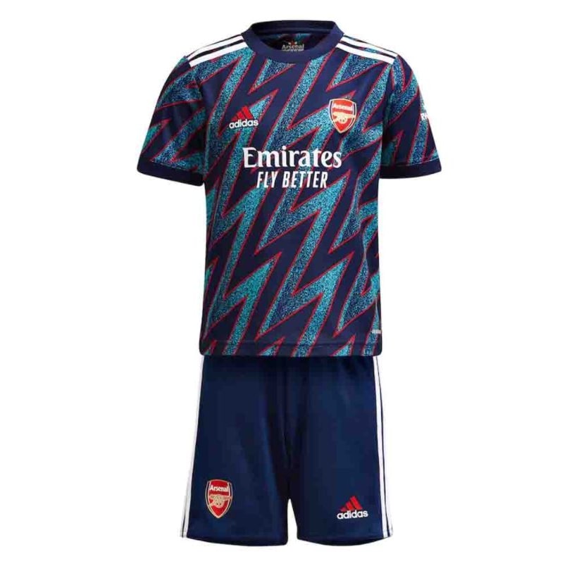 Arsenal Third 2021/22 Junior Kit - Cliquez sur l'image pour la fermer