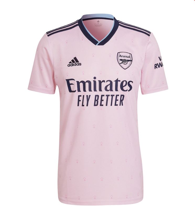 Maillot Arsenal Third 2022/23 - Cliquez sur l'image pour la fermer