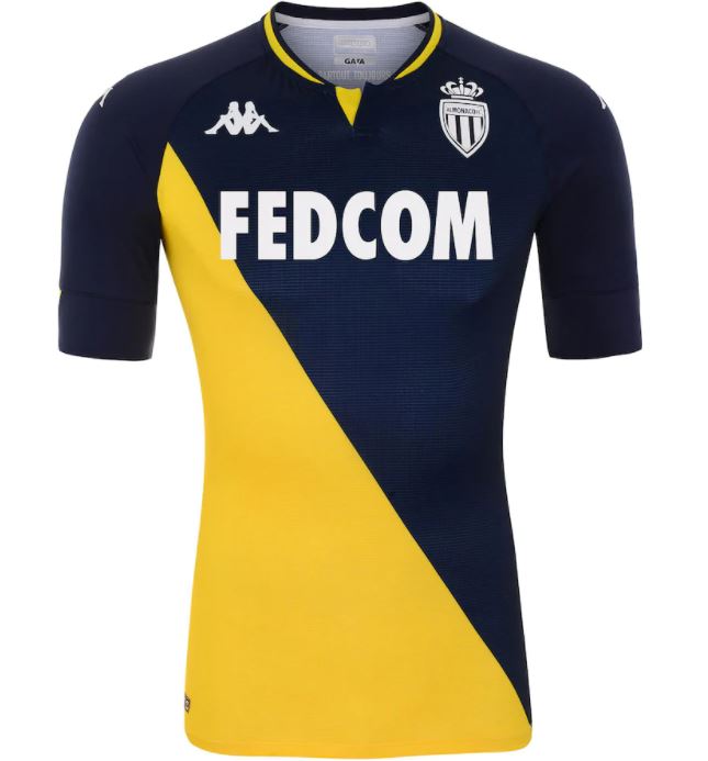 Maillot AS Monaco Extérieur 2020/21 - Cliquez sur l'image pour la fermer