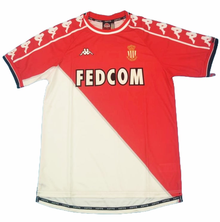 Maillot AS Monaco Domicile 1999/00 - Cliquez sur l'image pour la fermer