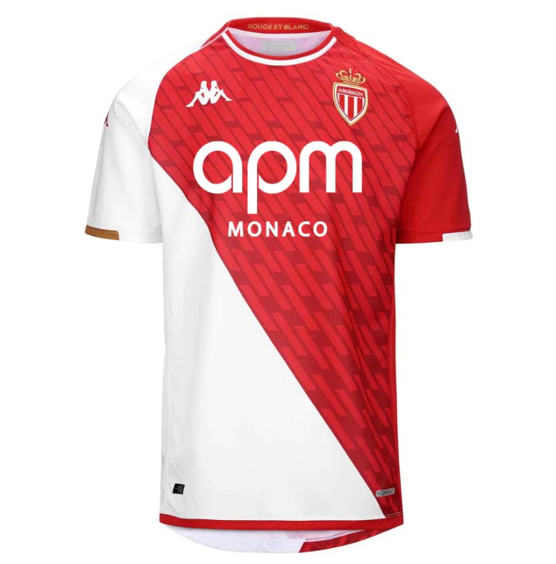 Maillot AS Monaco Domicile 2023/24 - APM - Cliquez sur l'image pour la fermer