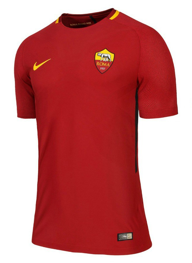 Maillot AS Roma Domicile 2017/18 - Cliquez sur l'image pour la fermer