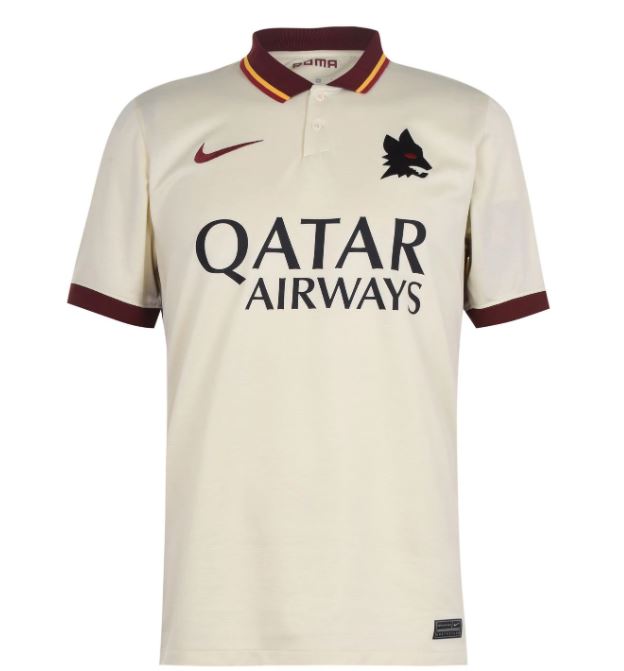 Maillot AS Roma Extérieur 2020/21 - Cliquez sur l'image pour la fermer