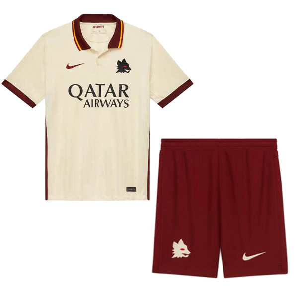 AS Roma Extérieur 2020/21 Junior Kit - Cliquez sur l'image pour la fermer