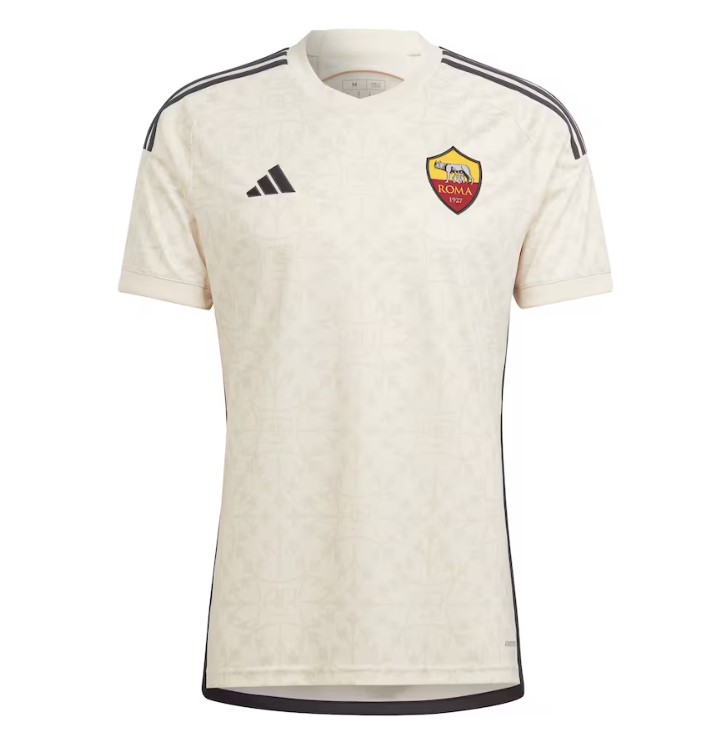 Maillot AS Roma Extérieur 2023/24 - Cliquez sur l'image pour la fermer