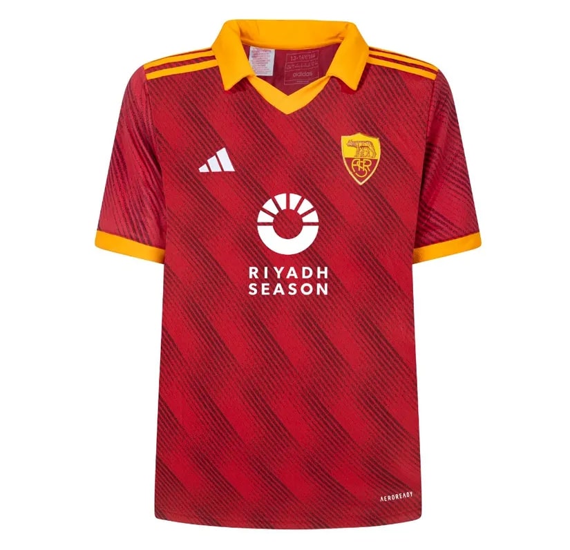 Maillot AS Roma 4éme 2023/24 - Cliquez sur l'image pour la fermer