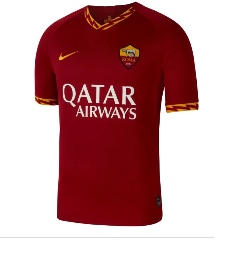 Maillot AS Roma Domicile 2019/20 - Cliquez sur l'image pour la fermer