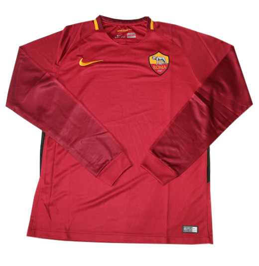 Maillot AS Roma Domicile 2017/18 ML - Cliquez sur l'image pour la fermer