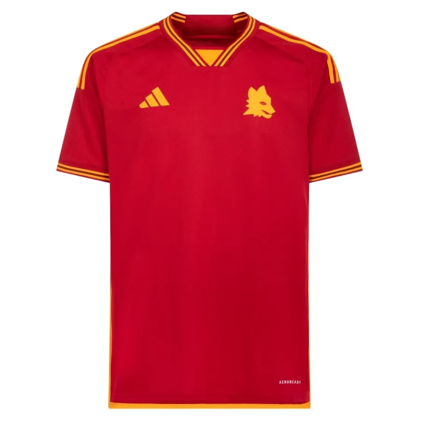 Maillot AS Roma Domicile 2023/24 - Cliquez sur l'image pour la fermer