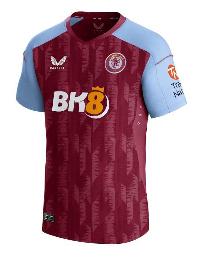Maillot Aston Villa Domicile 2023/24 - Cliquez sur l'image pour la fermer