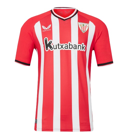 Maillot Athletic Bilbao Domicile 2023/24 - Cliquez sur l'image pour la fermer