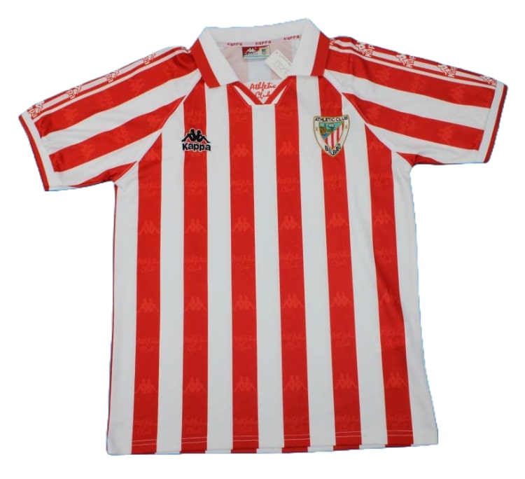 Maillot Athletic Bilbao Domicile 1995/96 - Cliquez sur l'image pour la fermer