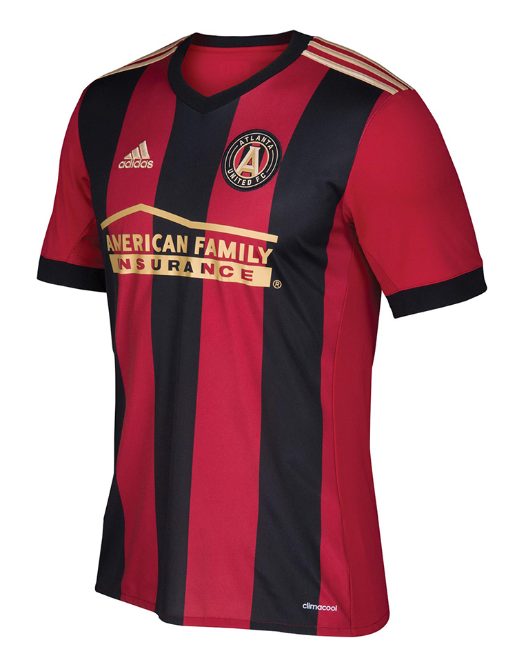 Maillot Atlanta United Domicile 2017/18 - Cliquez sur l'image pour la fermer