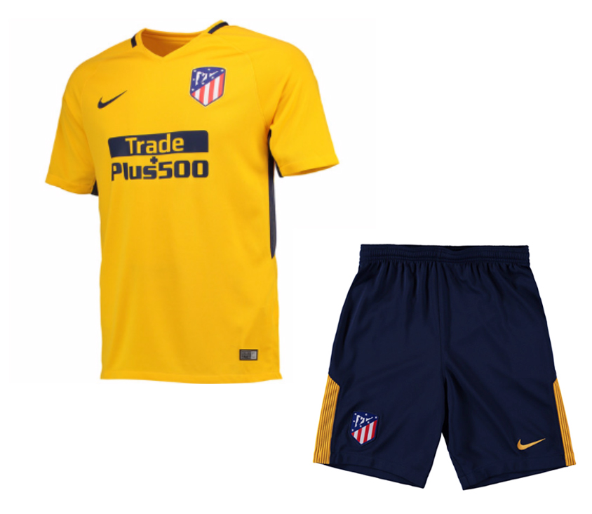 Atletico Madrid Extérieur 2017/18 Junior Kit - Cliquez sur l'image pour la fermer