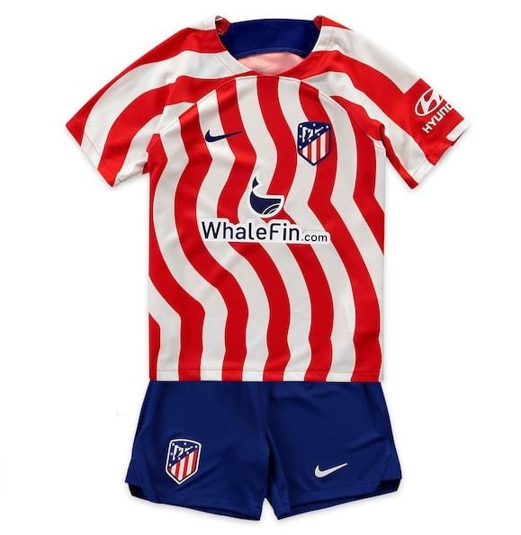 Atletico Madrid Domicile 2022/23 Junior Kit - Cliquez sur l'image pour la fermer