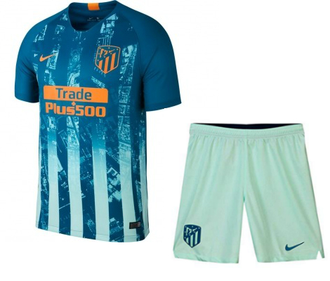 Atletico Madrid Third 2018/19 Junior Kit - Cliquez sur l'image pour la fermer