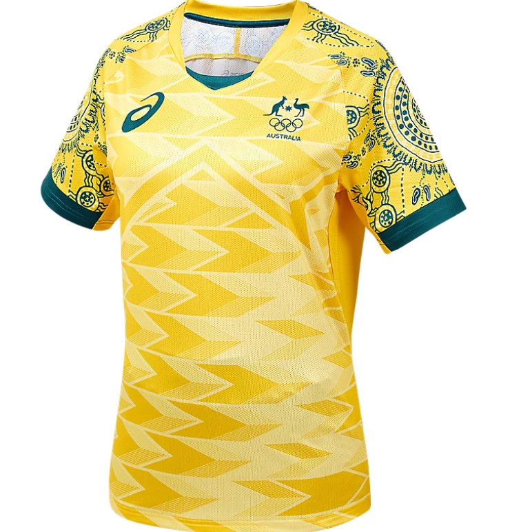 Maillot Australie Domicile JO 2024 - Cliquez sur l'image pour la fermer