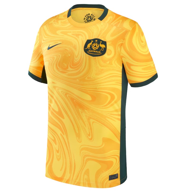 Maillot Australie Domicile WWC23 - Cliquez sur l'image pour la fermer