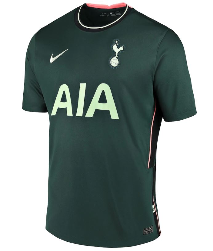 Maillot Tottenham Hotspur Extérieur 2020/21 - Cliquez sur l'image pour la fermer