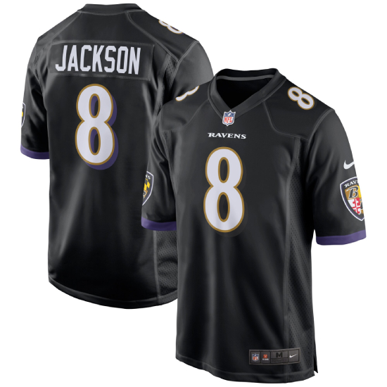 Lamar Jackson, Baltimore Ravens - Black - Cliquez sur l'image pour la fermer