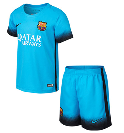 Kit Junior FC Barcelone Third 2015/16 - Cliquez sur l'image pour la fermer