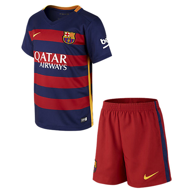 Kit Junior FC Barcelone Domicile 2015/16 - Cliquez sur l'image pour la fermer